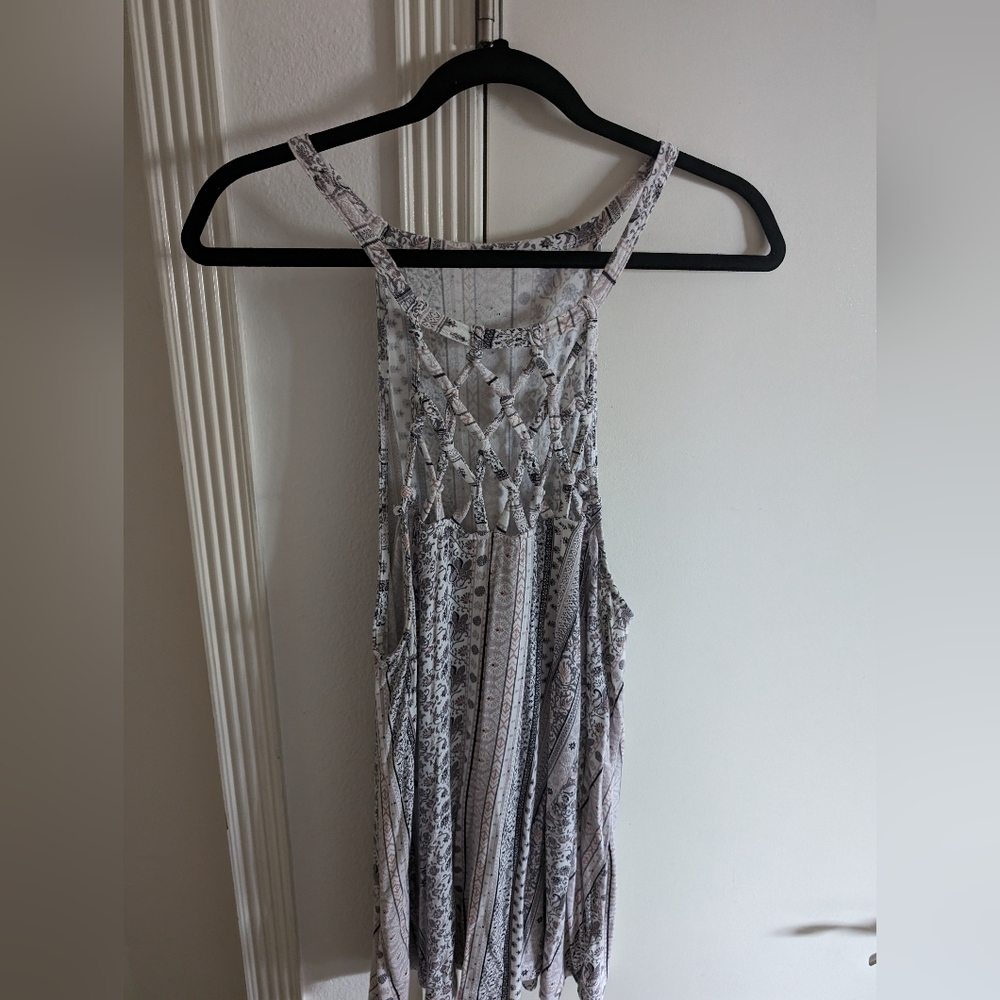Macrame Halter Tank